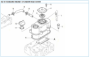 n2.10 cylinder head cover reservedele