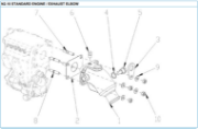 Exhaust Elbow Nanni 2.10 reservedele