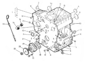 Motor blok reservedele til nanni 2.14