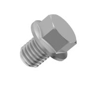 RE524730: Hexagonal Head Flanged Screw, M8 X 12 John Deere part - Original