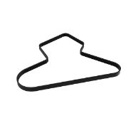 DZ118886: PK Section Engine Auxiliary Drive V-Belt John Deere part - Original