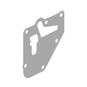 R501484: Engine Oil Filter Header Gasket John Deere part - Original