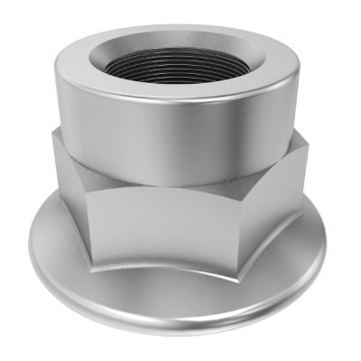 14M7400: Hexagonal Flange Lock Nut, M10 John Deere part - Original